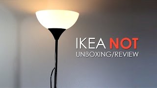 IKEA floor Lamp  Unboxing  Online Tech Review [upl. by Ennayhs]