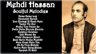 Mehdi Hassan  Soulful Melodies  Evergreen film Songs amp Ghazals [upl. by Ainyt]