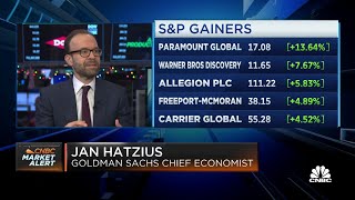 The risk of recession is quite low says Goldman Sachs Jan Hatzius [upl. by Nnitsuj]