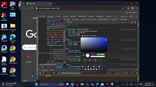 Color Theme On Google Chrome Browser In Windows [upl. by Caundra]