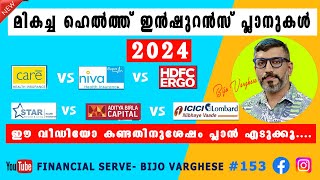 2024 ലെ ഏറ്റവും മികച്ച 6 ഹെല്‍ത്ത് ഇന്‍ഷുറന്‍സുകള്‍ l Best Health Insurance in 2024 l insurance [upl. by Eri699]