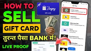 How to Sell Gift Cards online and Make money  Zingoy Gift Sale Live [upl. by Yenmor898]