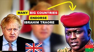 BRAHIM TRAORE JUBILATION IN BURKINA FASO AS BIG COUNTRIES ENDORSE IBRAHIM TRAORE IN BURKINA FASO [upl. by Hephzipa]