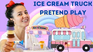 Ice Cream Truck Pretend Play  Educational amp Interactive [upl. by Welton477]