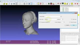 MeshLab basics Snapshot [upl. by Stegman949]