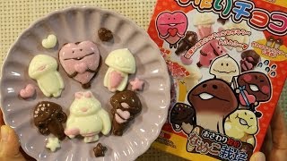 Mushroom Garden Touch Detective Chocolate Kit ～なめこ栽培キットチョコ [upl. by Arikaahs]