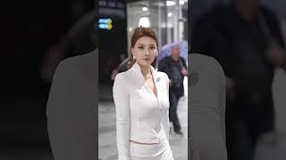 Thời trang đường phố P255beauty xinh gaixinhtiktok tiktok beautiful fashion douyin cutegirl [upl. by Acnairb]