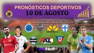 ✅⚽ PRONOSTICOS DEPORTIVOS SABADO 10 DE AGOSTO  OLIMPIADAS BETFACIL [upl. by Yleen]