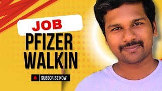 Pfizer hiring Freshers  Job opportunity in Top MNC at Visakhapatnam pfizer pharmajobalert [upl. by Koehler]