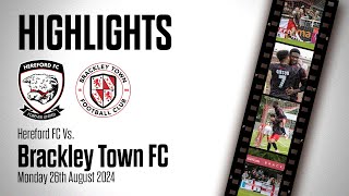 HIGHLIGHTS  Brackley Town 12 Hereford [upl. by Zared]