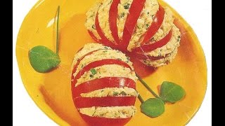 Recette tomate accordéon ou farcie [upl. by Aicat]