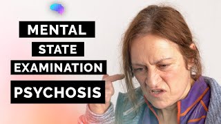 Psychosis Schizophrenia  Mental State Examination MSE  OSCE Guide  SCA Case  UKMLA  CPSA [upl. by Sinnaiy9]