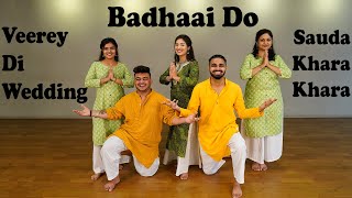 Group Dance For WeddingSangeet  Veerey Di Wedding X Badhaai Do X Sauda Khara  DhadkaN GroupNisha [upl. by Nodearb]