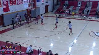 Wolcott High School vs Naugatuck Boys JV Basketball [upl. by Leinahtam]