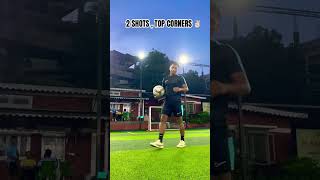 TOP CORNERS ✅💯 footballvideos footballshorts topcorner [upl. by Kotto]