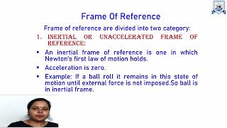 L1  Unit  1  Relativistic Mechanics Intro Inertial and Non inertial Frame  Engineering Physics [upl. by Snah]