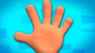 dito Famiglia  filastrocche 3D per i bambini  Nursery Rhymes  Finger Family [upl. by Constancy]