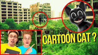 My DRONE caught CARTOON CAT on camera WE FOUND HIM [upl. by Ylle]