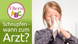 Schnupfen bei Kindern Was kann ich tun  Kleinkind  Eltern ABC  ELTERN  Elternratgeber [upl. by Ailin]