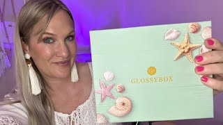 ASMR•GlossyBox Unboxing August 2024  Tapping Tissue Crinkling Clicky Whispers Beauty Haul asmr [upl. by Benedicto]