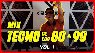 ✅ MIX TECHNO DE LOS 80 Y 90 CLÁSICOS DE ORO  DJ RITMO [upl. by Akins668]