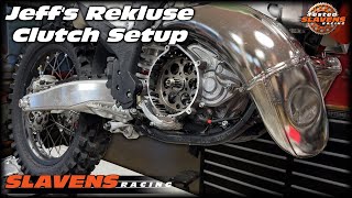 Jeffs Rekluse Clutch Setup [upl. by Dorfman104]