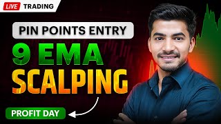 LIVE Scalping with 9 EMA – How to Spot Pinpoint Entries [upl. by Lehcar629]