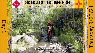 Sipapu Fall 2021 Dual Sport Ride  Day 1 [upl. by Evvy520]