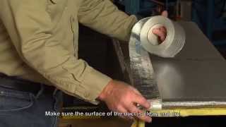 Fiber Glass Duct Closure  Heat Sealed Tape 822 [upl. by Greenebaum766]