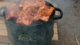 Cabelas Smoker Barbecue Baby Back Ribs [upl. by Greenes]