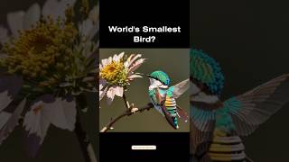 The Worlds Smallest Bird Bee Hummingbird  facts shorts [upl. by Aizti264]