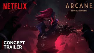 Arcane Season 2  Concept Trailer  NETFLIX  League of Legends November 2024 [upl. by Lisabeth]