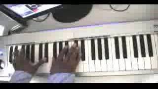 Piano  Stevie Wonder  Ribbon in the Sky  Tutorial [upl. by Anaujal]