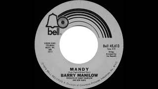 1975 HITS ARCHIVE Mandy  Barry Manilow a 1 recordmono 45 [upl. by Towill]