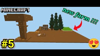 I Mead A New Fram in one block Minecraft gameplay video hind  gameplay 5 [upl. by Sampson144]