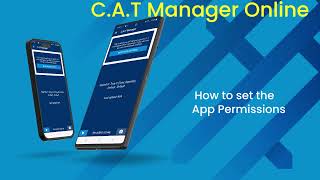 CAT Manager Online  How to set the App permissions [upl. by Kellene]