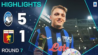 ATALANTAGENOA 51  HIGHLIGHTS  Retegui hattrick in big Atalanta win  SERIE A 202425 [upl. by Ita]