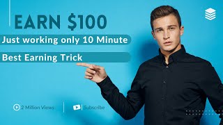 Best Earning Website For Student Working 10 Minute Only  Part Time Job For student  Google Ads Job [upl. by Ycrad]