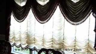 Window Treatments Center Draperies Valances Shades Pillows [upl. by Kimmy]