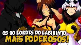 OS 10 LORDES DO LABIRINTO DE TEMPEST EXPLICADOS  TENSURA SPOILERS [upl. by Yelsiap998]