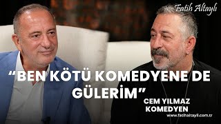 Fatih Altaylı ile Pazar Sohbeti quotİlk akla geleni yapmayınquot  Cem Yılmaz [upl. by Wavell]