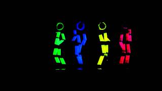 Glow Stick Figure Dance [upl. by Stutsman]