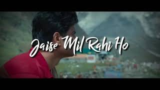 Qaafirana whatsapp status  Kedarnath  Arijit singh  Lyrics  Vinay Creation [upl. by Enaira286]