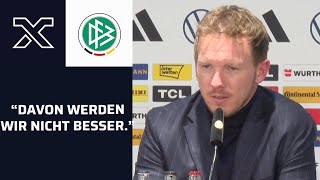 Nagelsmann warnt die Medien vor Schwarzmalerei  Deutschland vs Türkei [upl. by Coulombe]