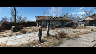 Fallout 4 MOD  Recruit Emogene Cabot as Settler  Mistaking Nick with a Protectron [upl. by Basil273]