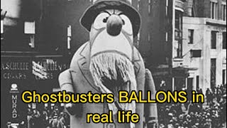 Names of the Ghostbusters Ballons in real life Macys Thanksgiving Day [upl. by Rafi]