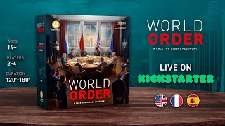 WORLD ORDER  Official Trailer [upl. by Farrell]