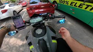 Pov Yamaha mt07 jeskap k4 full pure sound [upl. by Ynatirb611]