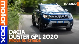 Nuova Dacia Duster TCe 100 ECOG  Nel 2020 DUSTER GPL si fa in 3 cilindri [upl. by Jareb95]