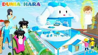 Yuta Buat Mio Nangis 😱  Rumah CinnamoRoll serba Biru Muda Bertingkat  Sakura School Simulator [upl. by Harimas513]